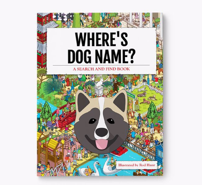 Personalized Where's {dogsName} Book